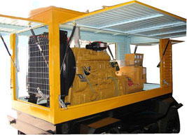 峰峰矿移动电站(移动柴油发电机组) 峰峰矿移动电站(移动柴油发电机组)